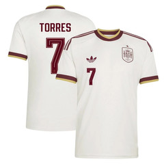 Personalized Spain #7 Torres Football 2026 Shirt For Fan Jersey Soccer HK516