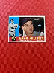 1960 Topps #210 Harmon Killebrew Wash. Senators mid-level EX-MT HOF B60#210A1