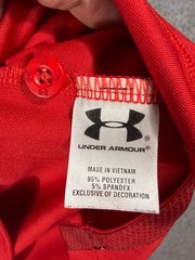 Texas Tech Red Raiders Under Armour Golf Polo Shirt Mens XL Red NCAA Performance