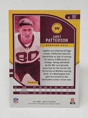 2021 Panini Absolute – Rookies Jaret Patterson #197 Red Squares /499 (RC)