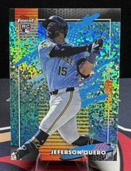 2026 Topps Finest – #103 Jeferson Quero (RC) Uncommon Aqua Mini-Diamond 112/199