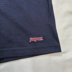 Jansport DePaul Blue Demons T-Shirt Mens Large Navy Graphic Print Made in USA