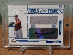 JEFF BAGWELL 2005 PLAYOFF ABSOLUTE TOOLS OF THE TRADE JUMBO JERSEY AUTO 2/5