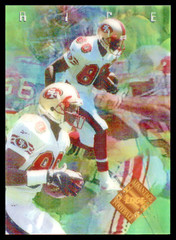 1996 Collector’s Edge Advantage Video 49ers Jerry Rice #V12 /2000
