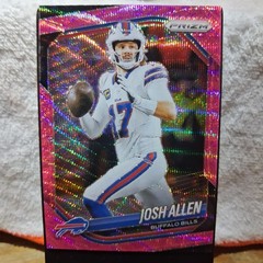 2025 Panini Prizm – Josh Allen #167 Pink Wave Prizm