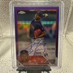 2023 Topps Chrome Brayan Bello Rookie Auto Purple Refractor /250 RC #RA-BB