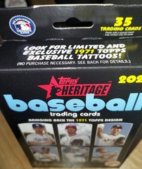 A LOT OF 5 BOXES – 2020 Topps Heritage Baseball Factory Sealed HANGER Box-Loaded