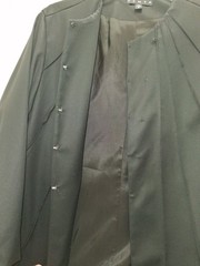 PENTA Women’s sz. 8 Black Tunic Jacket Made In USA Wool Blend