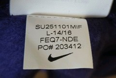 Nike WNBA Purple Pullover Hoodie Unisex Adult Small/ Youth Large 14/16 NWT