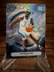 2025-26 Topps Bowman Caleb Wilson Shimmer Refractor North Carolina Tar Heels