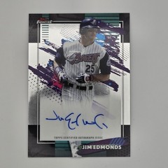 Topps 2026 Finest Jim Edmonds Autograph Insert FA-JE Anaheim Angels