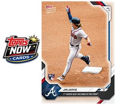 2026 Topps Now MLB #436 Jim Jarvis RC Atlanta Braves – PRESALE