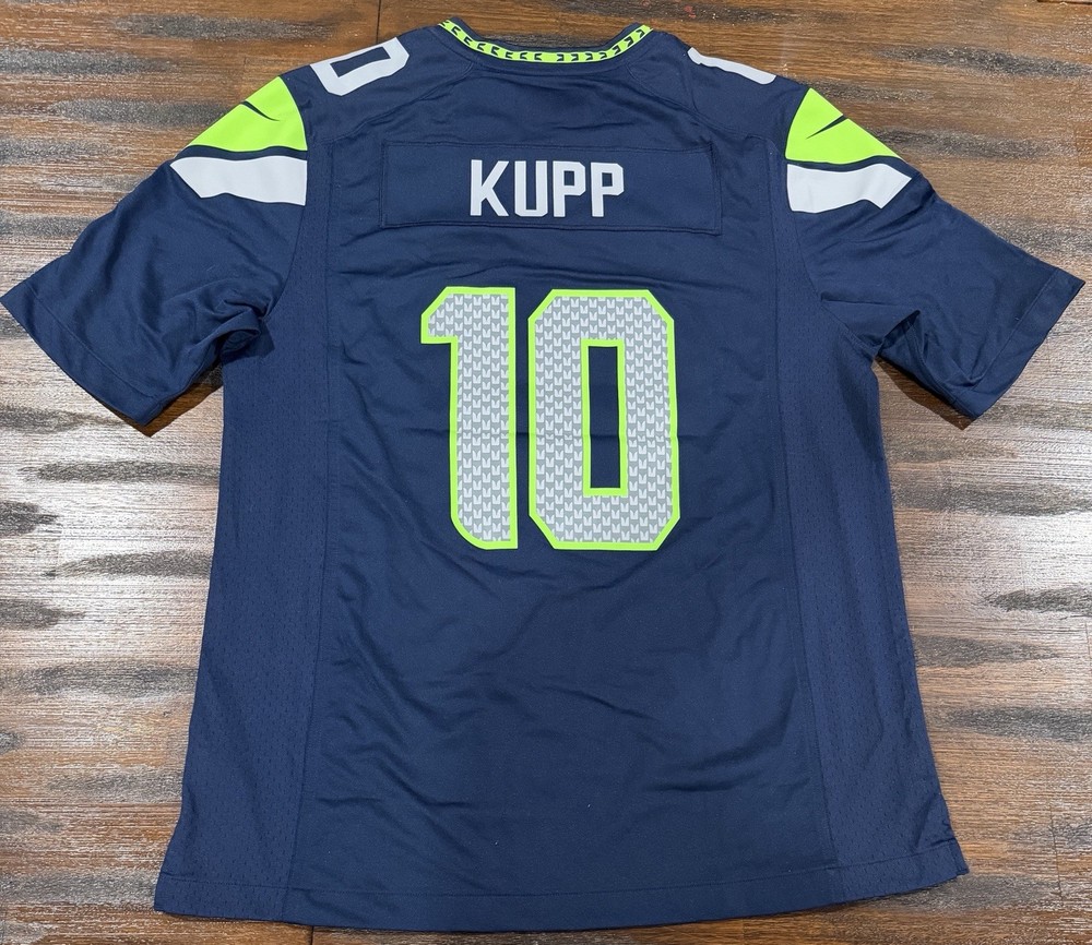 Cooper Kupp Seattle Seahawks Nike Team 50th Season Game Jersey – College Navy L