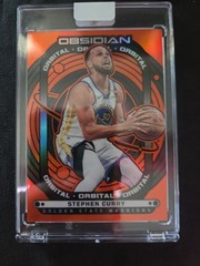 2024-25 Obsidian #9 Stephen Curry Orbital Orange /99 Warriors 🔥