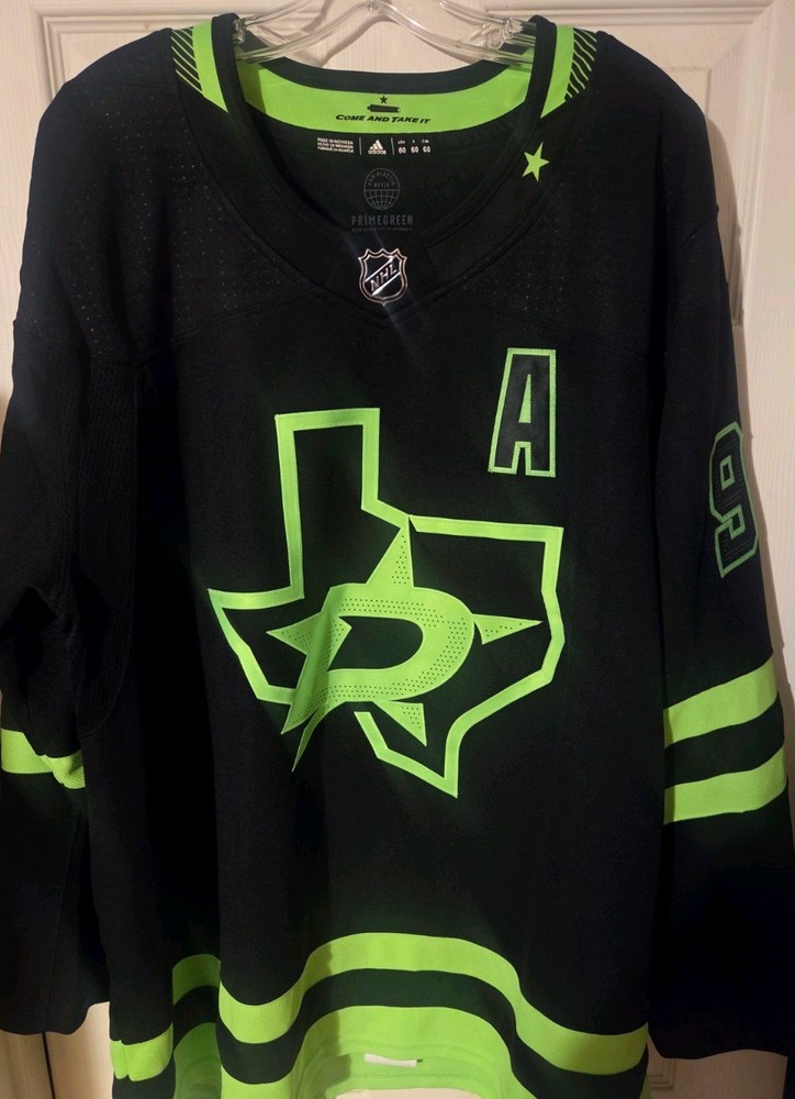 Adidas Brand Tyler Seguin Dallas Stars Blackout Jersey Size 60