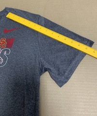 USC Trojans Nike Tee Dri-Fit Short Sleeve Shirt GRAY Medium or Large (see detail