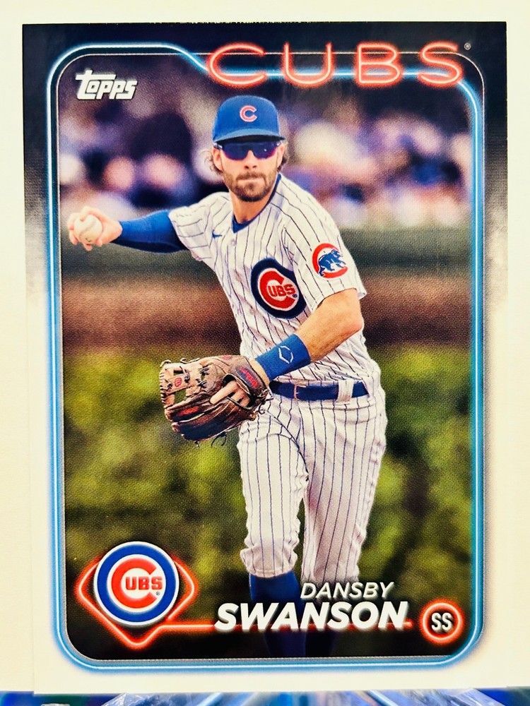 2024 Cubs Topps, Dansby Swanson, Chicago Cubs, #CHC-2, NM
