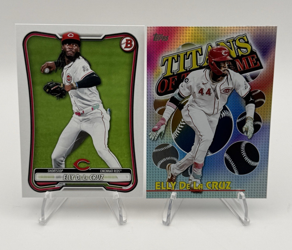 🔥Elly De La Cruz Topps Titans of the Game TOG-5 Bowman #44 Cincinnati Reds N/M
