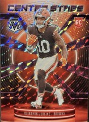 Quinshon Judkins Rookie /49 Panini 2025 Mosaic Purple Prizm Cleveland Browns