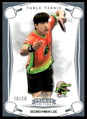 2025 Leaf MLTT Premier Edition SEUNGHWAN LEE #45 LIGHT BLUE /20