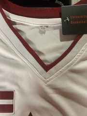 Kristaps Porzingis Autographed Latvia Jersey NBA Boston Celtics Jsa Coa Rare