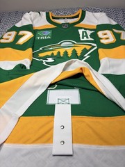 Kirill Kaprizov Minnesota Wild Adidas Prime Green 3rd Jersey Size: 52 Tria + A