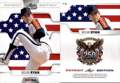 2026 LEAF 250TH ANNIVERSARY PATRIOT EDITION NOLAN RYAN P-46 BASEBALL