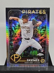 2024 Topps Chrome Update Debut Prism Refractor Paul Skenes #USC27 Rookie RC NM+