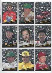 *1995 Hi-Tech BRICKYARD 400 TOP TEN STARS-Complete 10 card set-Straight/Pages!*