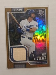 2026 Topps Series 2 Real One Bat Relic Kyle Tucker #368 Gold Foil 11/50 Dodgers