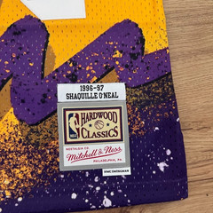 Mitchell & Ness Shaquille O’Neil Shaq Hyper Hoops Swingman Jersey Lakers Sz S