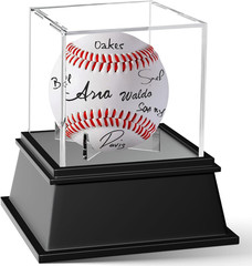 Baseball Display Case, Baseball Holder Display Case, Acrylic UV Protected Baseba