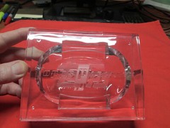 TOPPS PARADIGM HEAVY DUTY ACRYLIC GLASS STORAGE SAFE, VERY THICK
