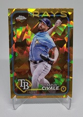2024 Topps Chrome Sapphire Edition – Aaron Civale #170 Gold /50