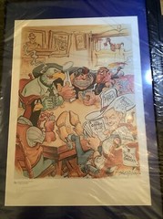 Dallas Cowboys Collectable Cartoon Draft Poker