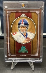 2005 Donruss Throwback Threads – Gridiron Kings Eli Manning #GK-13 Platinum 1/10