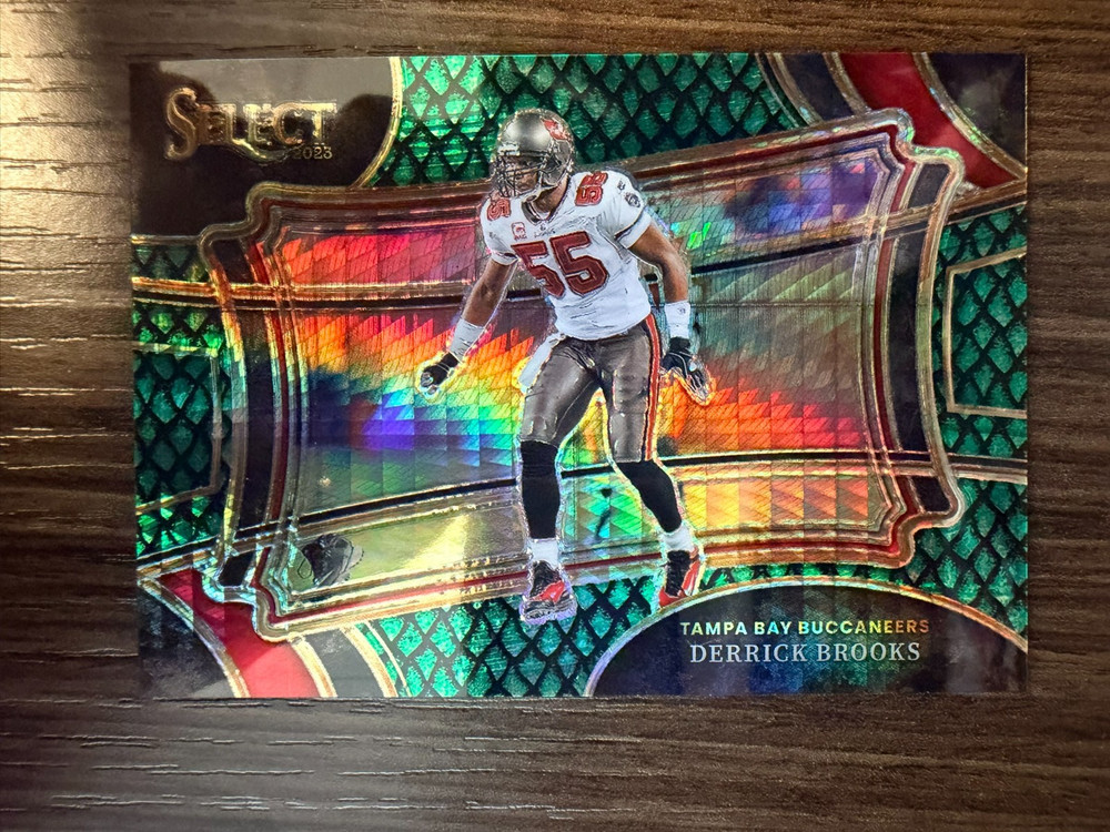 2023 Select Derrick Brooks #390 Dragonscale /70 SP