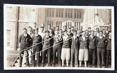 1929 Oklahoma City University Goldbugs “O” Letterman’s Club Photo Vtg Football