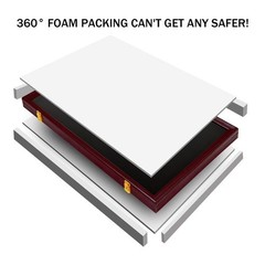 Jersey Display PRO UV Grade Frame Case Lockable Sport Shadow Box for Football