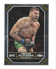 2024 Topps Chrome UFC – Dricus du Plessis #62