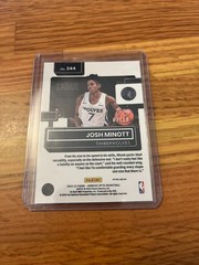 2022-23 Donruss Optic Josh Minott GOLD Rated ROOKIE 03/10 Timberwolves RC SSP