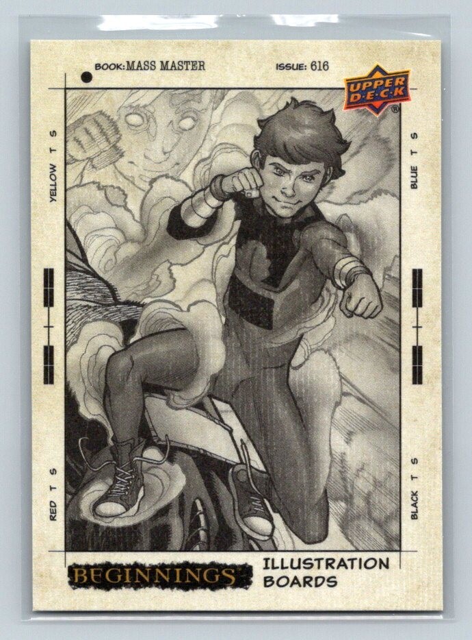 2024 UD Marvel Beginnings Vol 2 Series 2 Illustration Boards #INK147 Mass Master