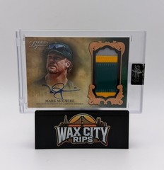 2021 Topps Dynasty Mark McGwire Patch Auto /10 A’s
