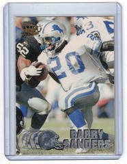 1997 Pacific Crown Collection Silver Barry Sanders #138 HOF Detroit Lions