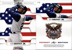 2026 LEAF 250TH ANNIVERSARY PATRIOT EDITION KEN GRIFFEY JR. P-32 BASEBALL