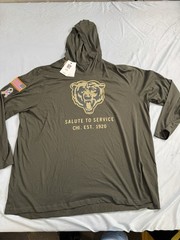 Nike Chicago Bears Salute To Service Men’s Long Sleeve Shirt Size 4XL