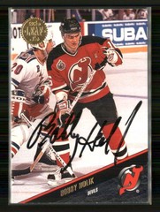 1993-94 Leaf #227 Bobby Holik Autograph New Jersey Devils TW6897