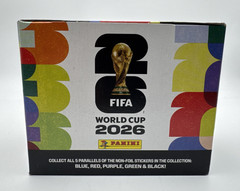 2026 Panini FIFA World Cup Sticker Box Factory Sealed 25 Packs U.S. Edition 2026