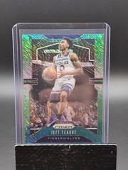 2019-20 Panini Prizm FOTL Green Shimmer Prizm Jeff Teague #/25