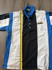 Vintage 90s St. Louis Rams NFL Antigua Sport Color Block Polo Shirt
